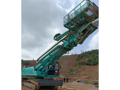 湖南高臂钻机出租图1