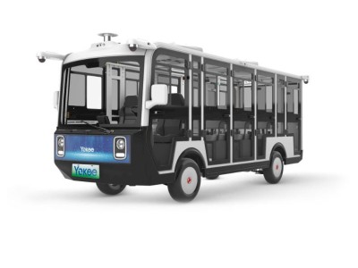 Yokee01M 带门版无人驾驶观光车图1